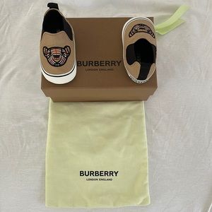 Burberry Shoes, Baby Size 4, Tan Color